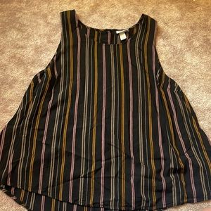 Adorable stripe tank